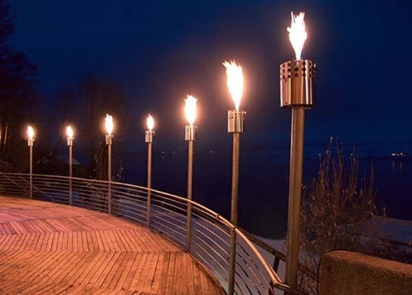 Outdoor fire lamps 3