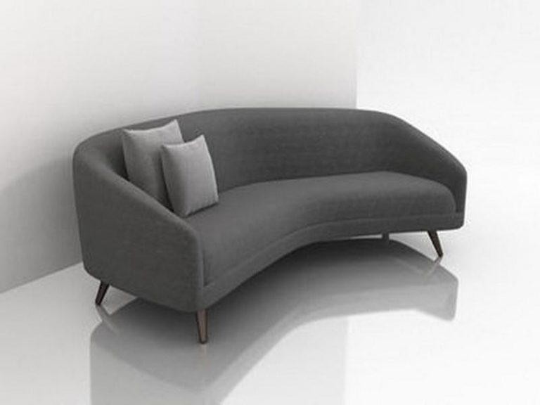 Small curved couch