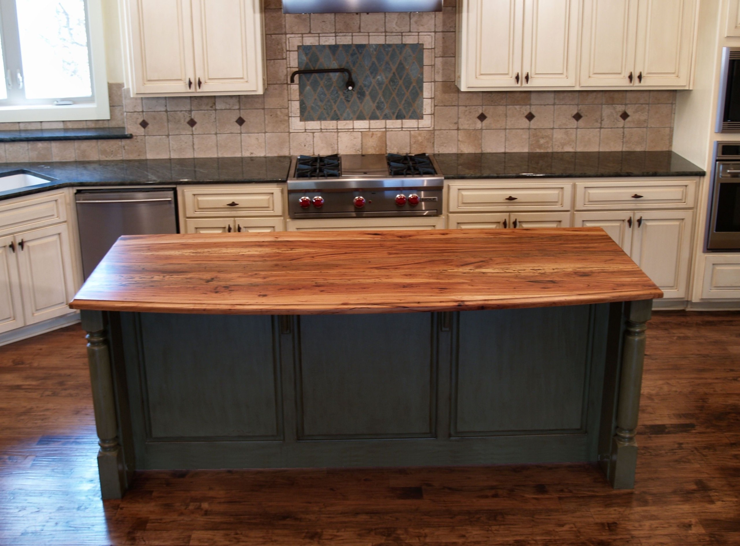 Kitchen Island With Cutting Board Top - Foter