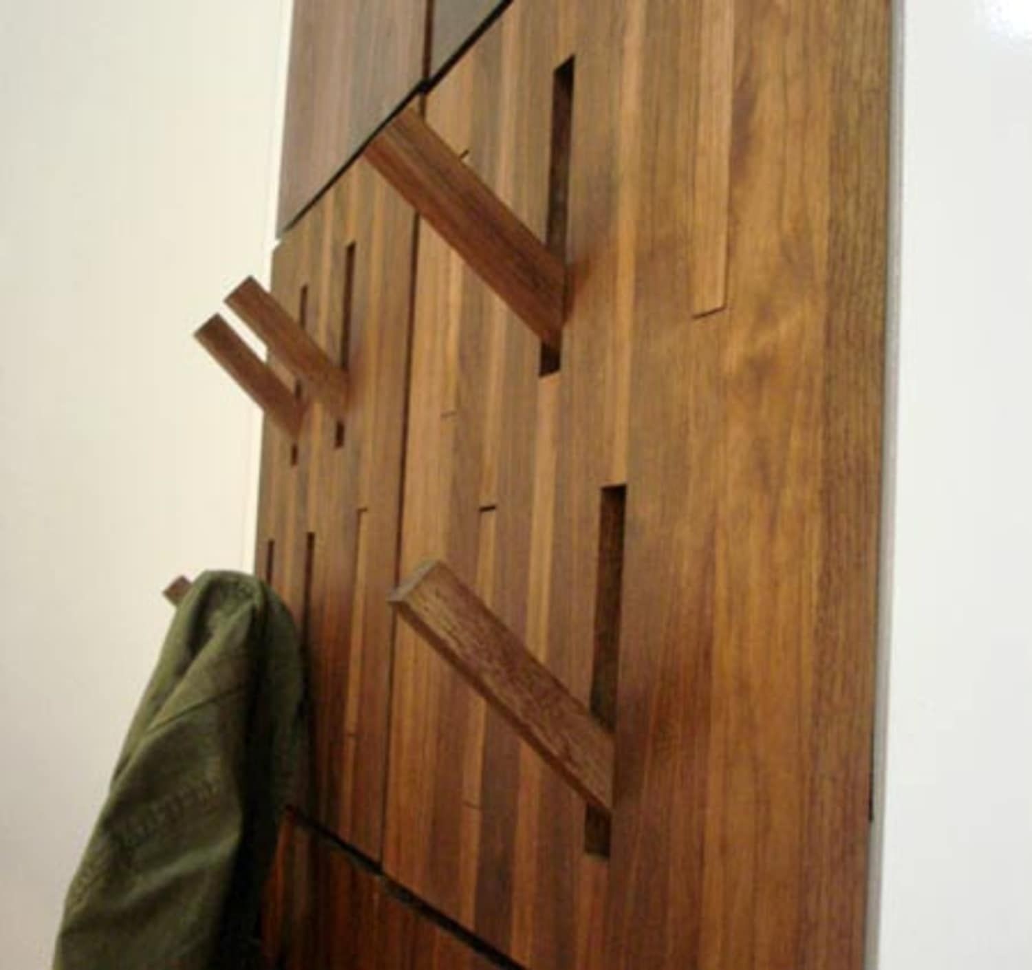 Wooden Wall Mounted Coat Rack - Foter