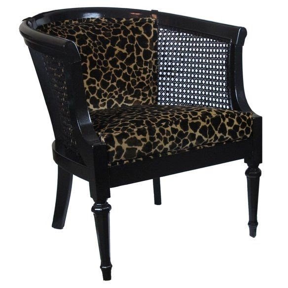 Animal Print Accent Chairs 5 