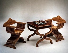 Chess table and chairs italian renaissance chess table chairs in