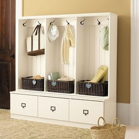 Entryway Hall Tree With Storage Bench - Foter