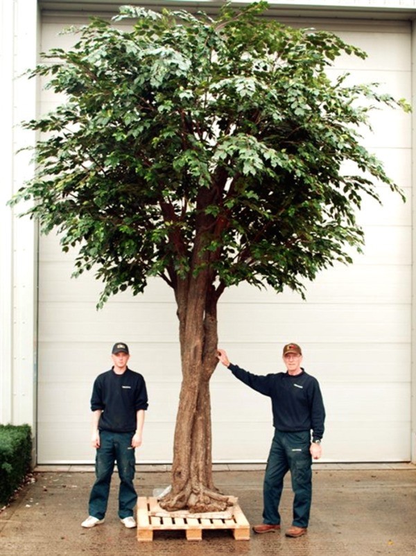 faux indoor tree