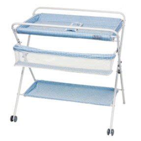 Fortifying style with folding baby changing tables