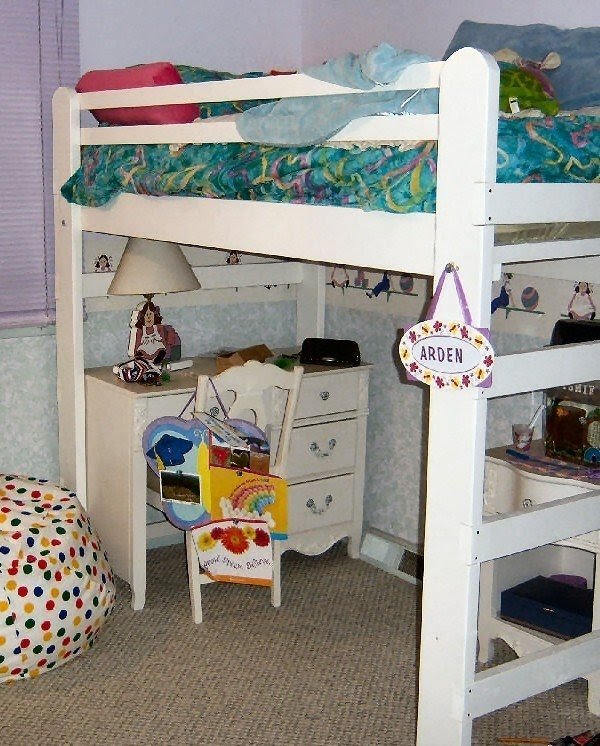 Half Loft Bed - Foter