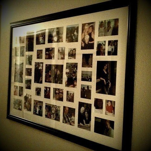Large wall multi photo frames