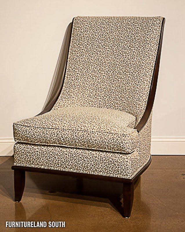 Leopard Accent Chair 