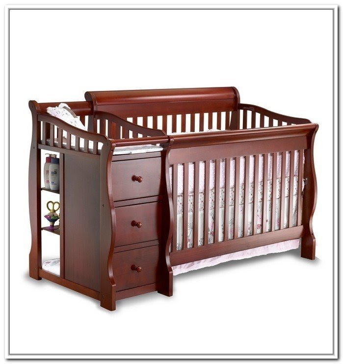 mini crib with drawers