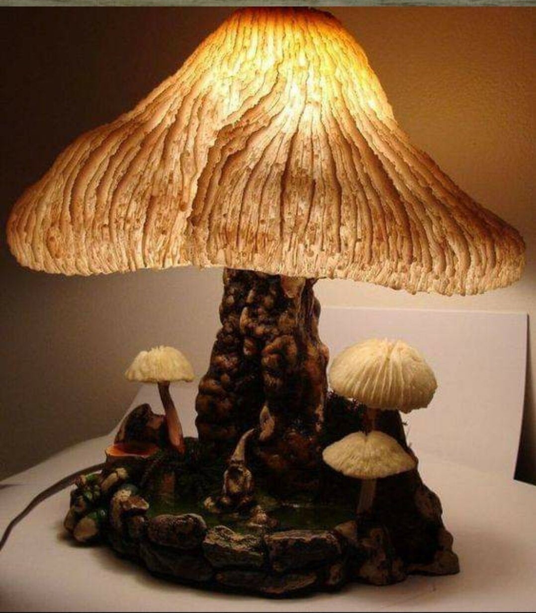 Mushroom lamp shade 5