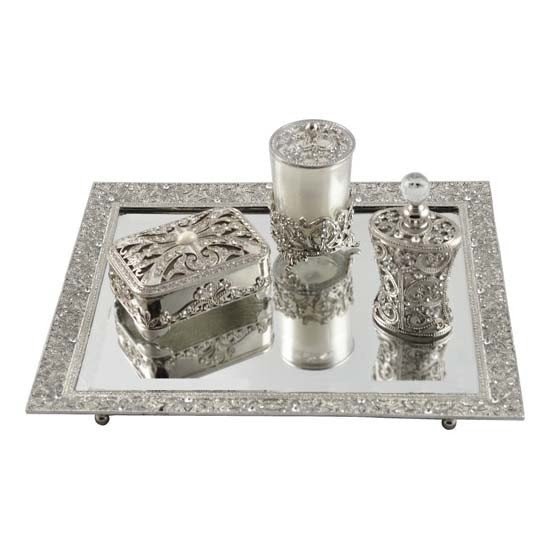 Perfume vanity tray sets 1