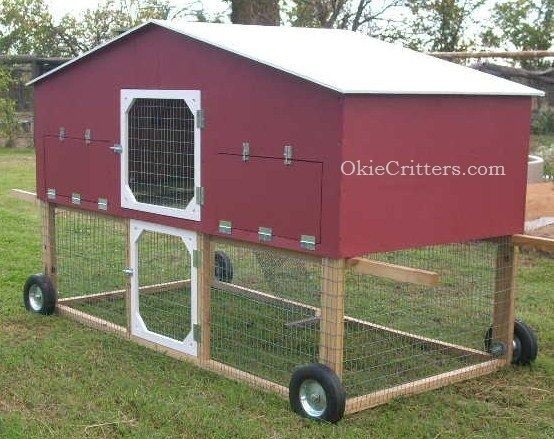 movable chicken coop