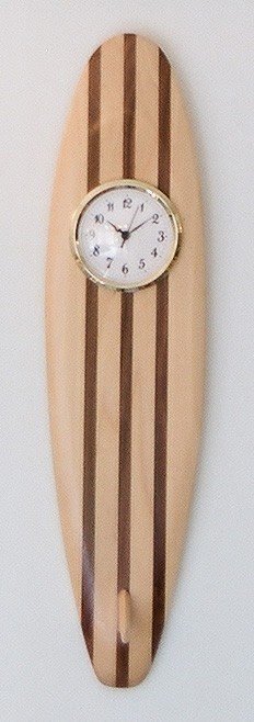 Surfboard Wall Clock Foter   Surfboard Clock 1 