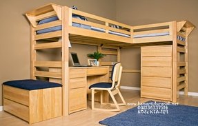 L Shaped Loft Bunk Beds - Foter