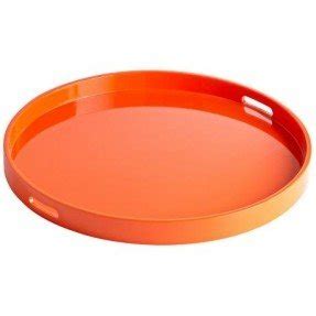 oversized round tray