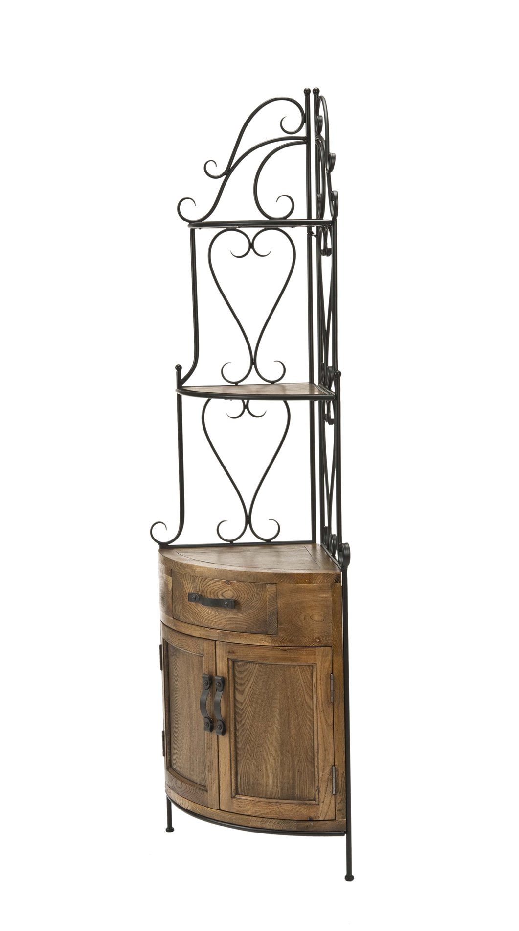 Wrought Iron Corner Bakers Rack - Foter