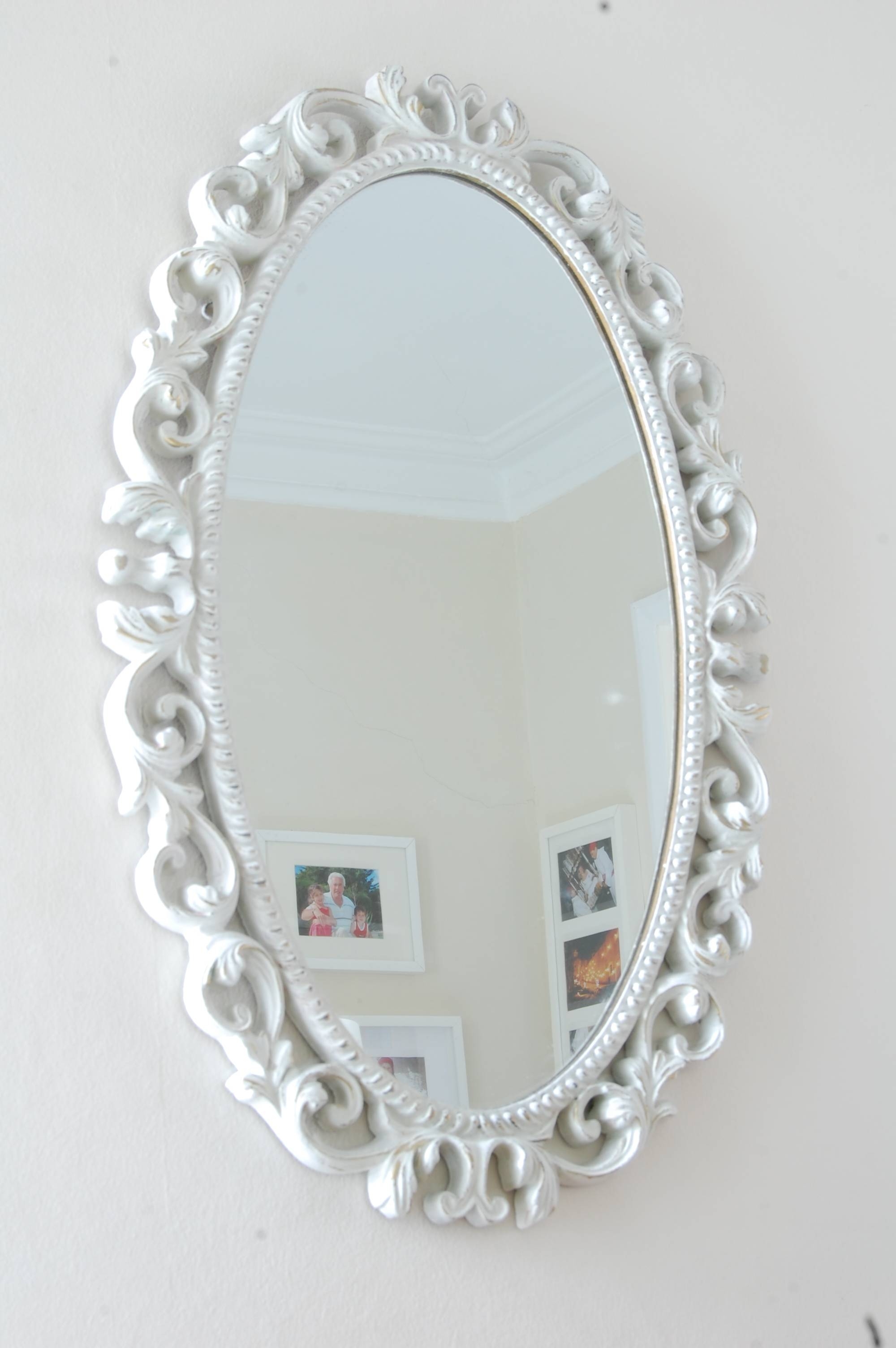 Antique oval mirrors mirror oval wall bevelled