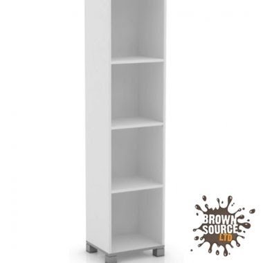 tall white shoe cabinet