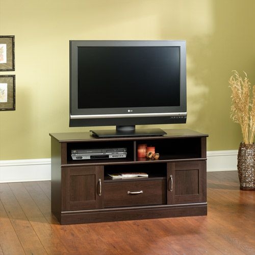 Mainstays cinnamon cherry tv stand for tvs up to 42