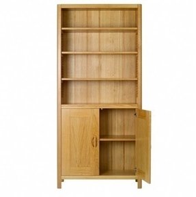 Oak Bookcases With Doors Foter Oak Bookcases With Doors