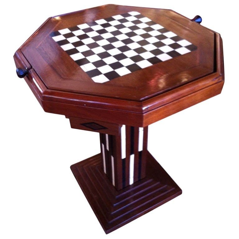 Chess checkers backgammon table 1
