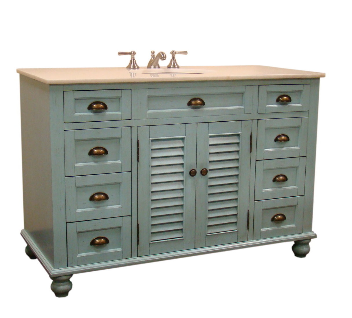 Cottage style vanities for bathrooms