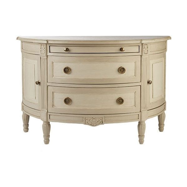 Demilune console chest chests and cabinets wisteria 1