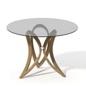 Glass and metal dining tables