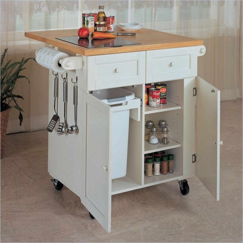 Kitchen Island With Cutting Board Top - Foter