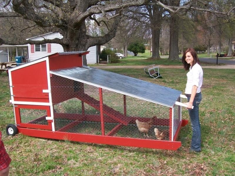 movable chicken coop