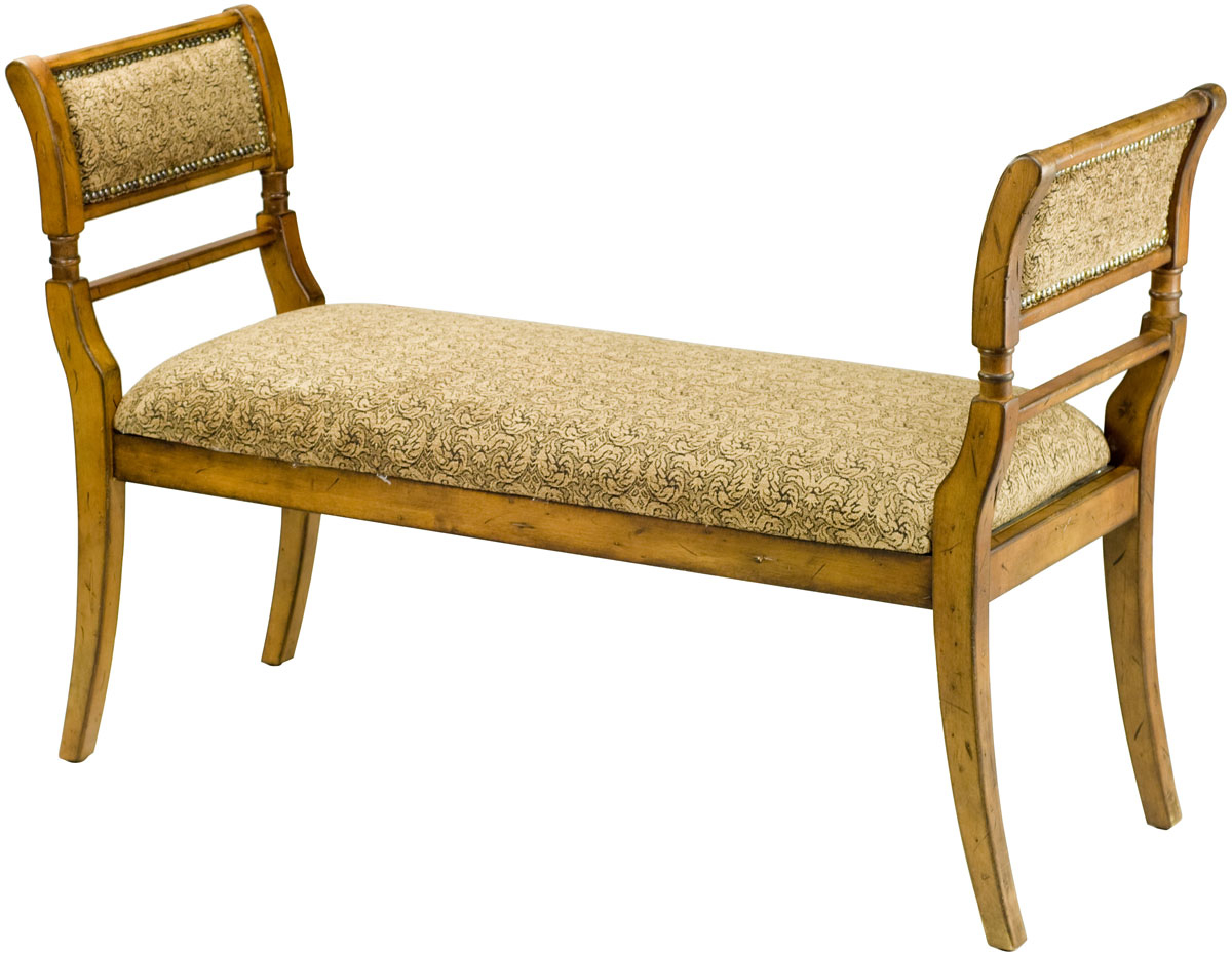 Save safavieh brody upholstered bench with arms