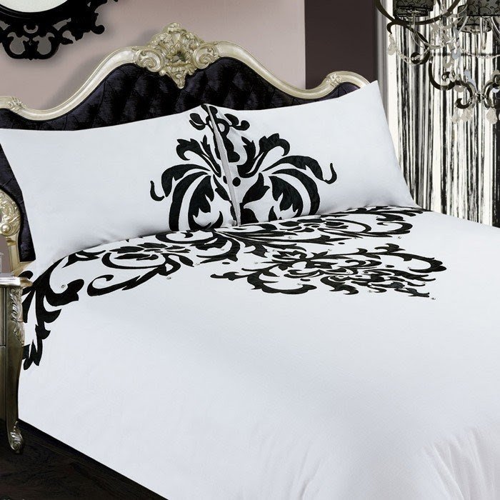 Black And White Damask Bedding Foter