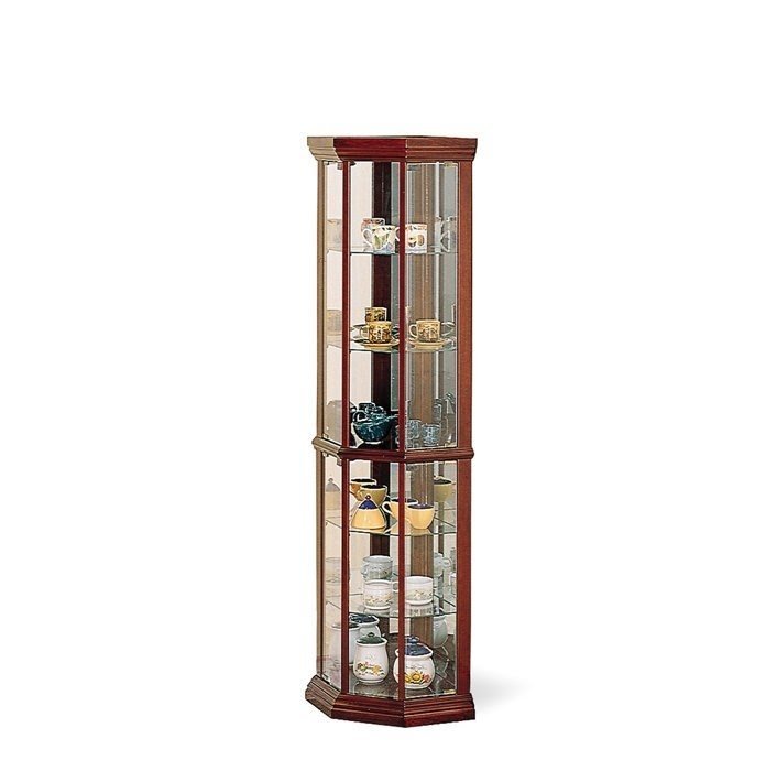 wall curio cabinet