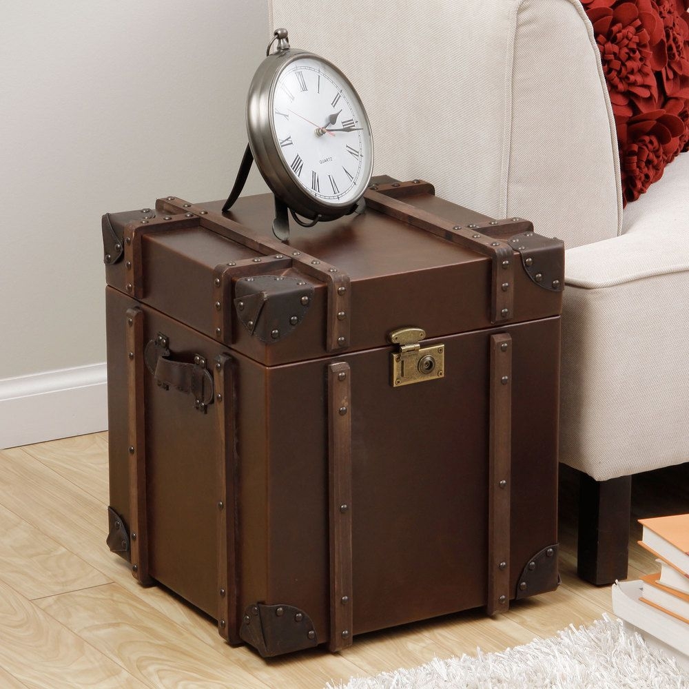 Storage trunk end table