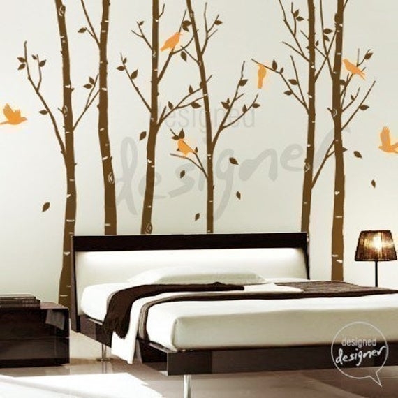 Tall Tree Wall Decals Ideas On Foter