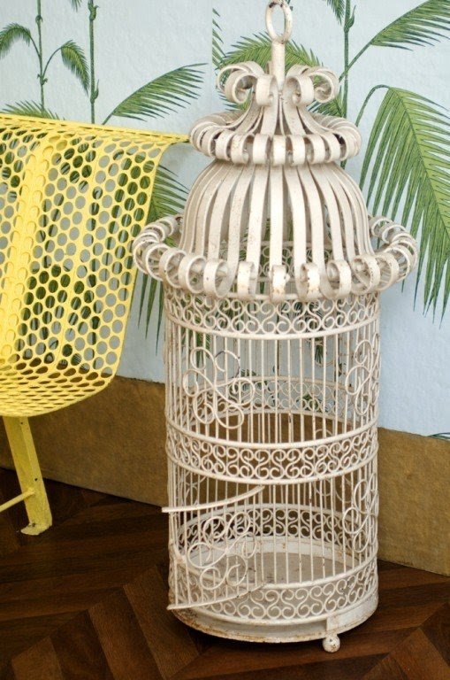 Victorian style bird cage