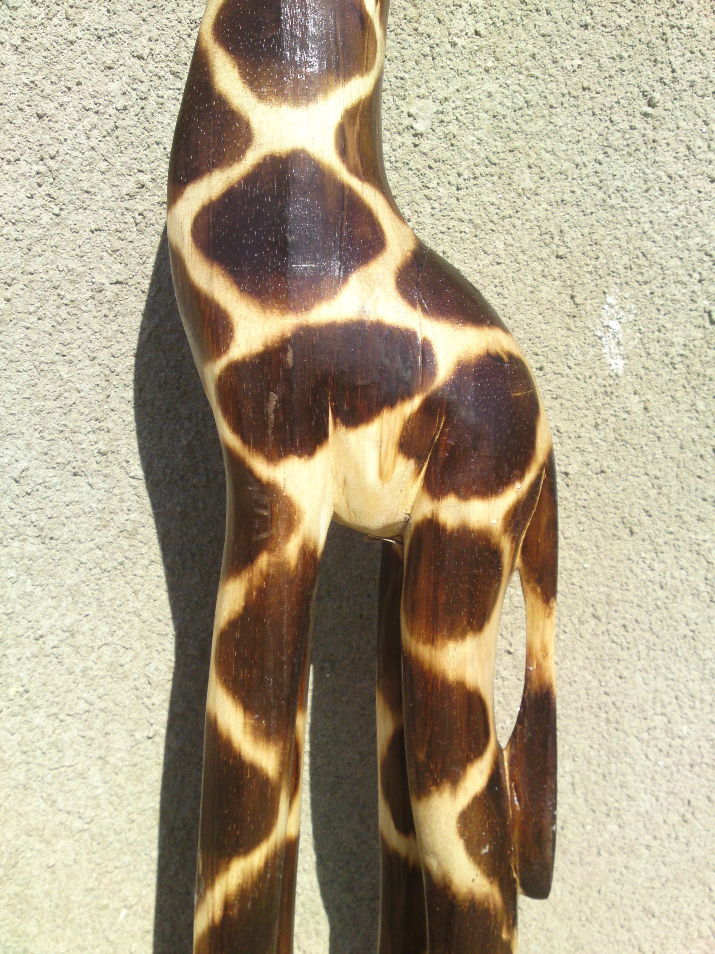 Tall Wooden Giraffe - Ideas On Foter