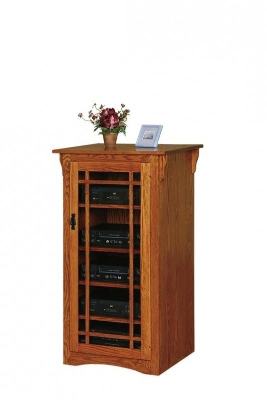 Wooden stereo cabinet