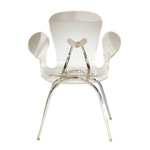 Acrylic dining chairs 1