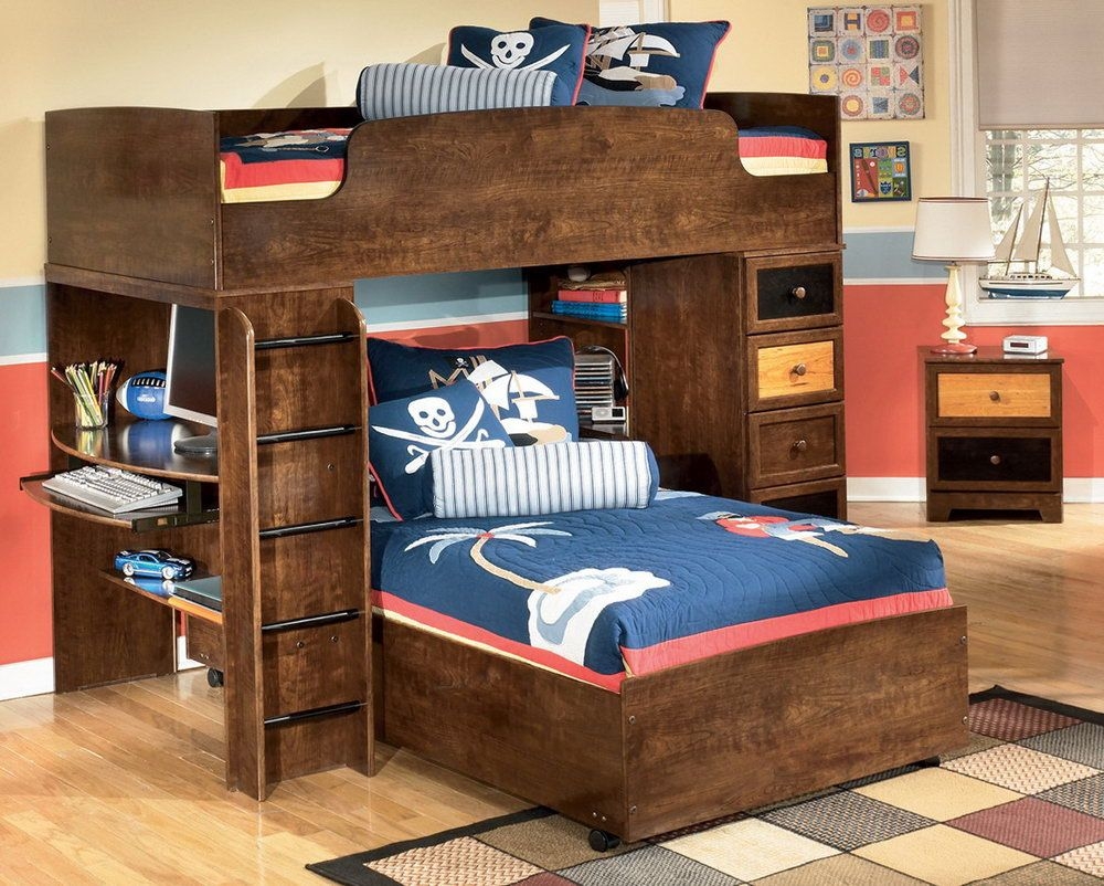Ashley furniture bunk beds with trundle