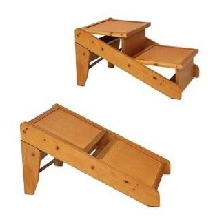 Wood Dog Steps - Foter