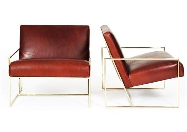Leather lounge chairs 3