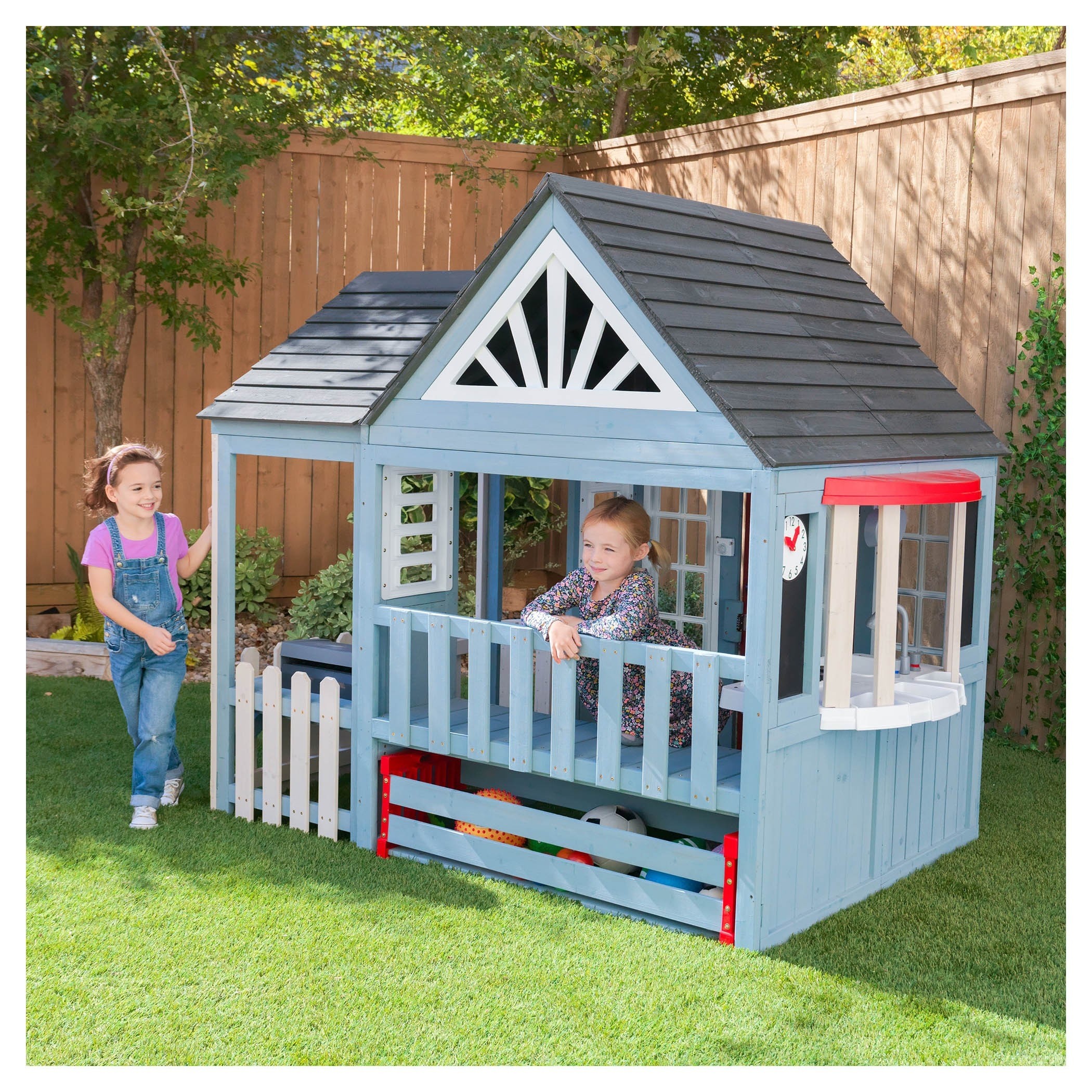 Playhouse plans childrens wooden playhouse designs at