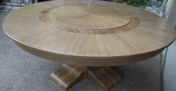 Round 8 seat dining table