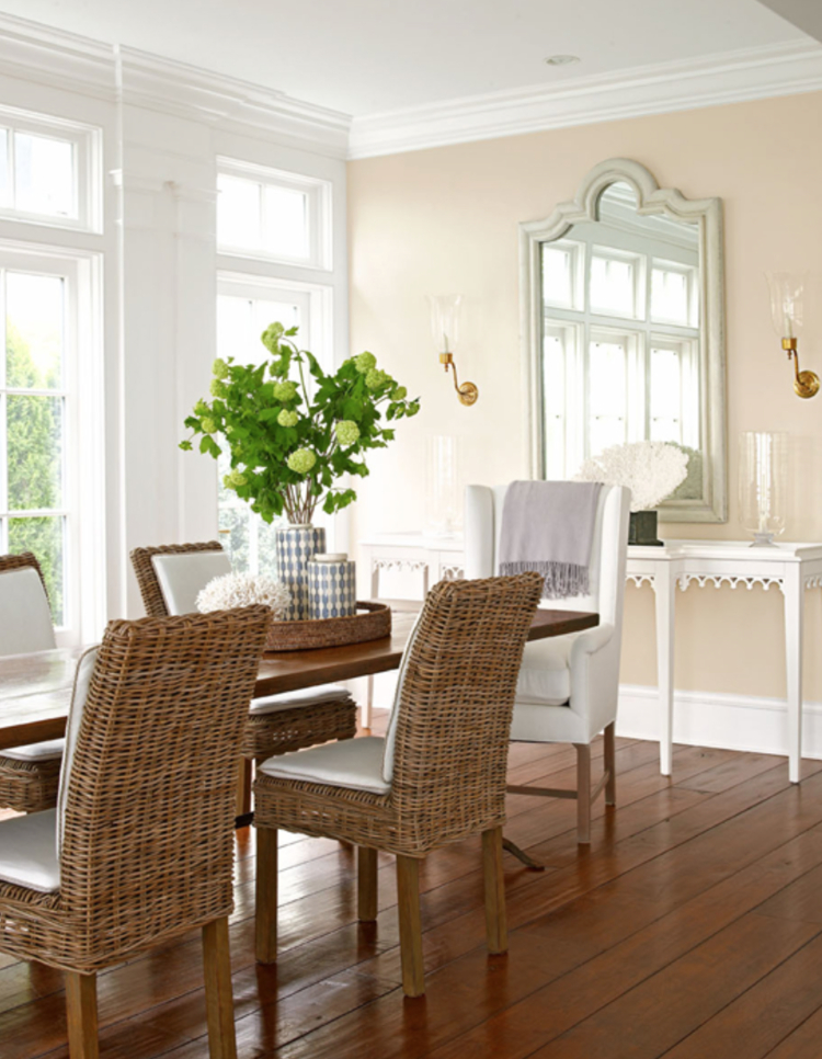 Seagrass dining chairs 1
