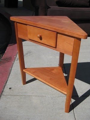 Sold adorable corner night stand 45