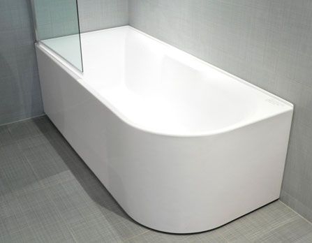 Aqua freestanding corner bath right 1700mm free standing bath tub