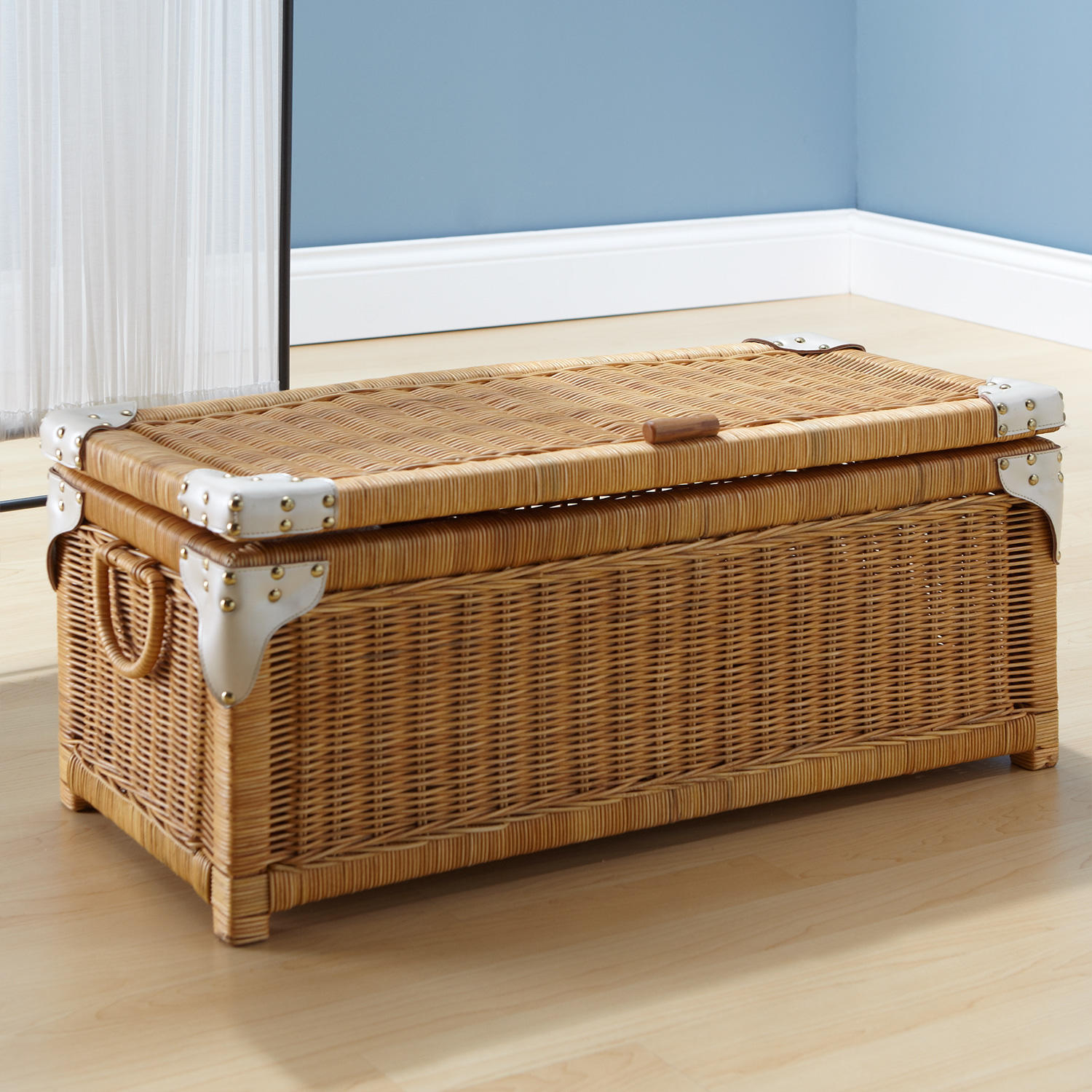 Wicker Storage Chest Ikea : Byholma Chest | Digimondes