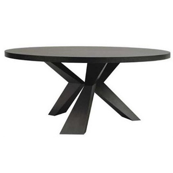 Is a large round dining table seats 10 too big