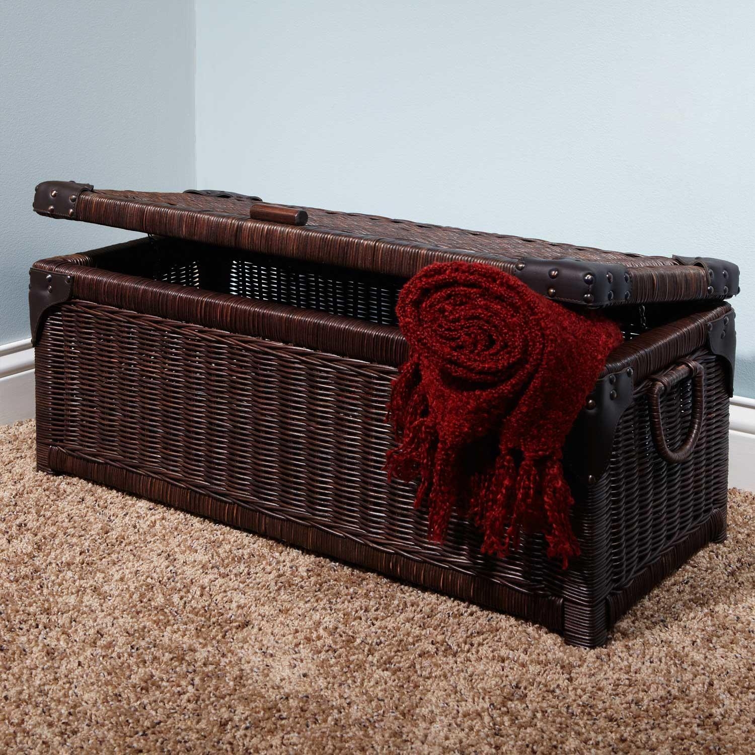 Rattan Storage Chests - Ideas on Foter